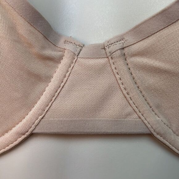Aerie Smoothez nude Balconette mesh unlined bra NWT - Picture 4 of 10